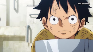 ワンピースアニメ 932話 ワノ国編 兎丼 囚人採掘場 大相撲インフェルノ | ONE PIECE ルフィ Monkey D. Luffy