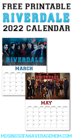 Free 2022 Riverdale Calendar