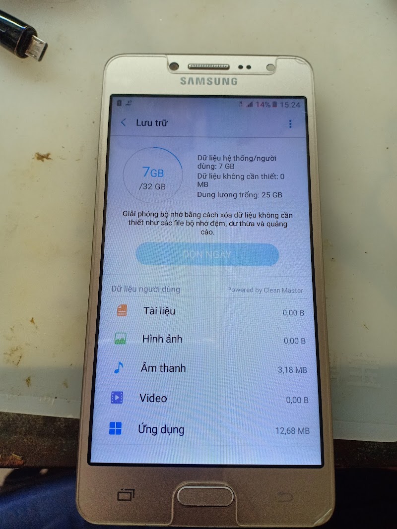  Samsung Galaxy J2 Prime Change EMMC 32G ok