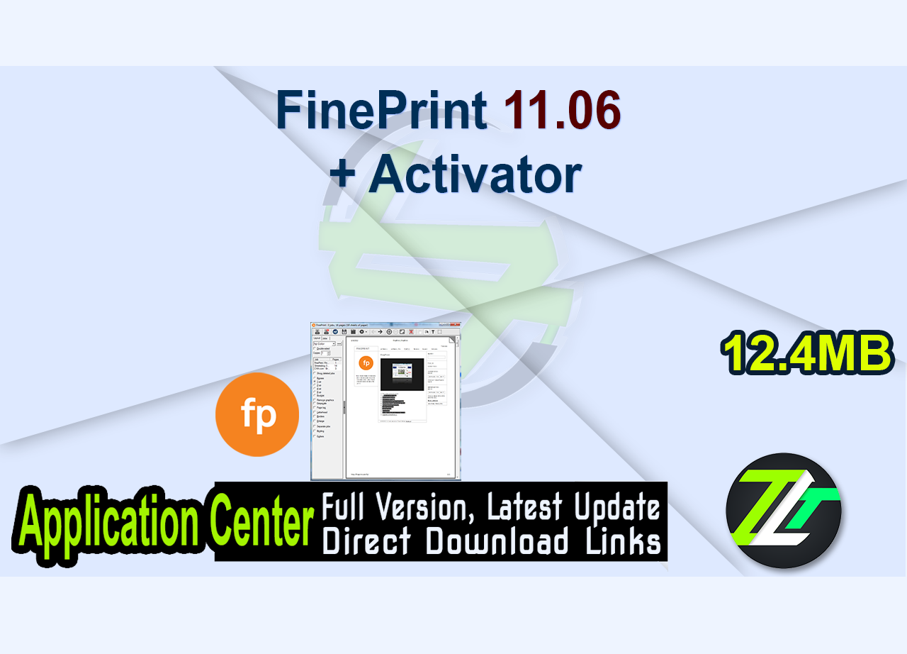 FinePrint 11.06 + Activator