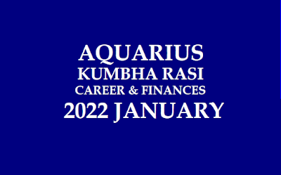 2022 January Aquarius Career Horoscope