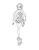 Stella Winx Club coloring page