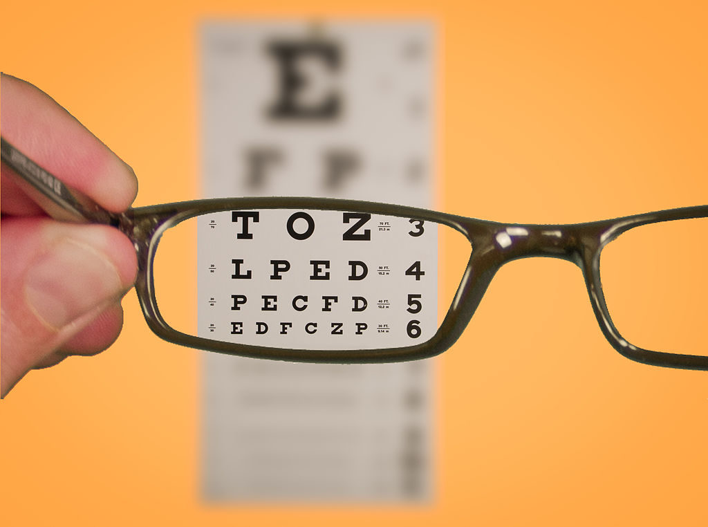 What is uncorrected, under corrected and over correction in refractive error ?