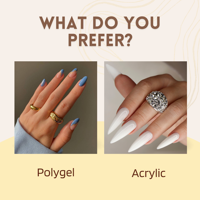 The Difference Between Acrylic and Polygel Nails