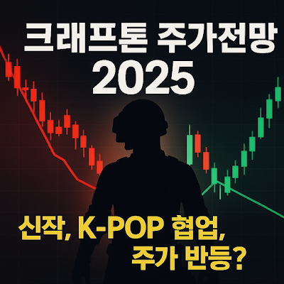 크래프톤 주가 전망 썸네일 이미지입니다.