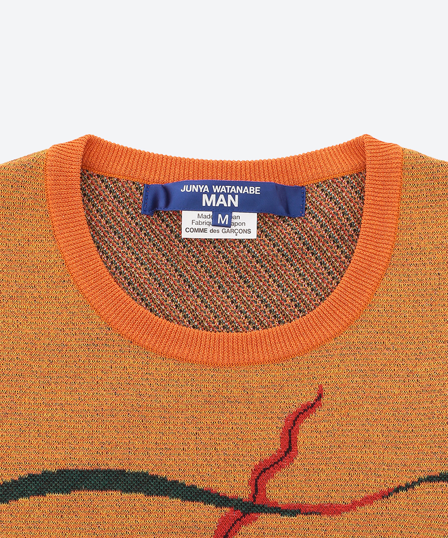 JUNYA WATANABE MAN S/S 2022 Artis print summer knit WI-N001-051 74,800 yen (tax included)