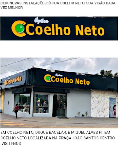 ÓPTICA COELHO NETO