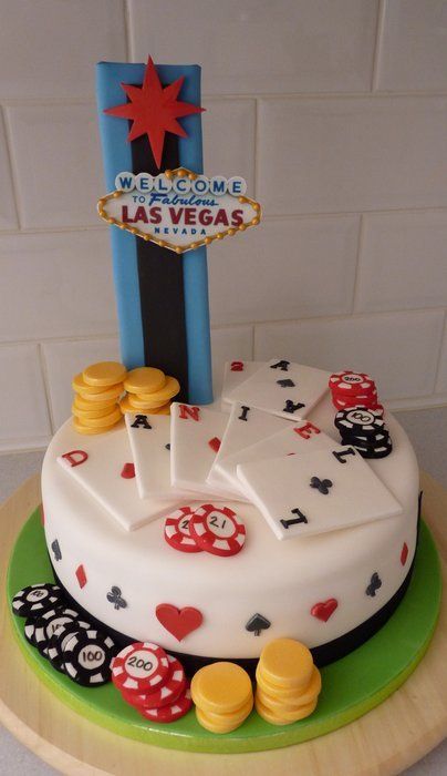 casino cake ideas