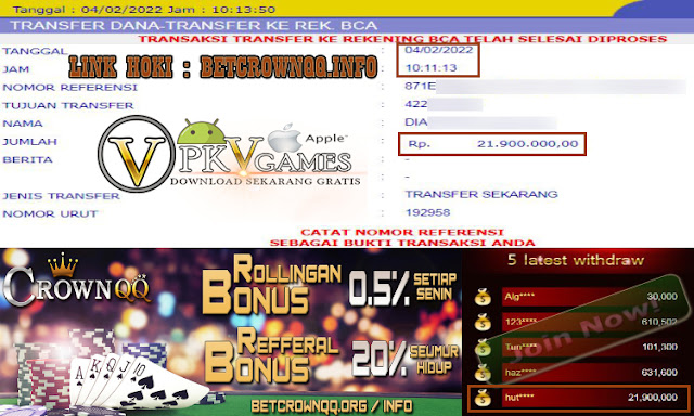 CrownQQ Agen DominoQQ BandarQ dan Domino99 Online Terbesar