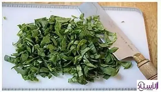 Chop-spinach