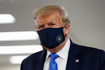 Cowardly Donald Trump didn't stand up to the mask insanity of 2020