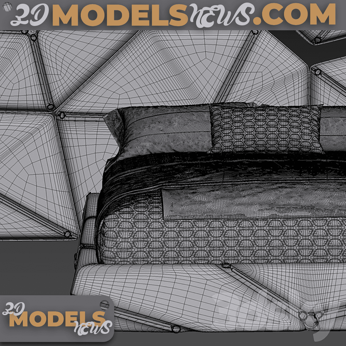 Gogolov Artem Bed Model Modern Design 3