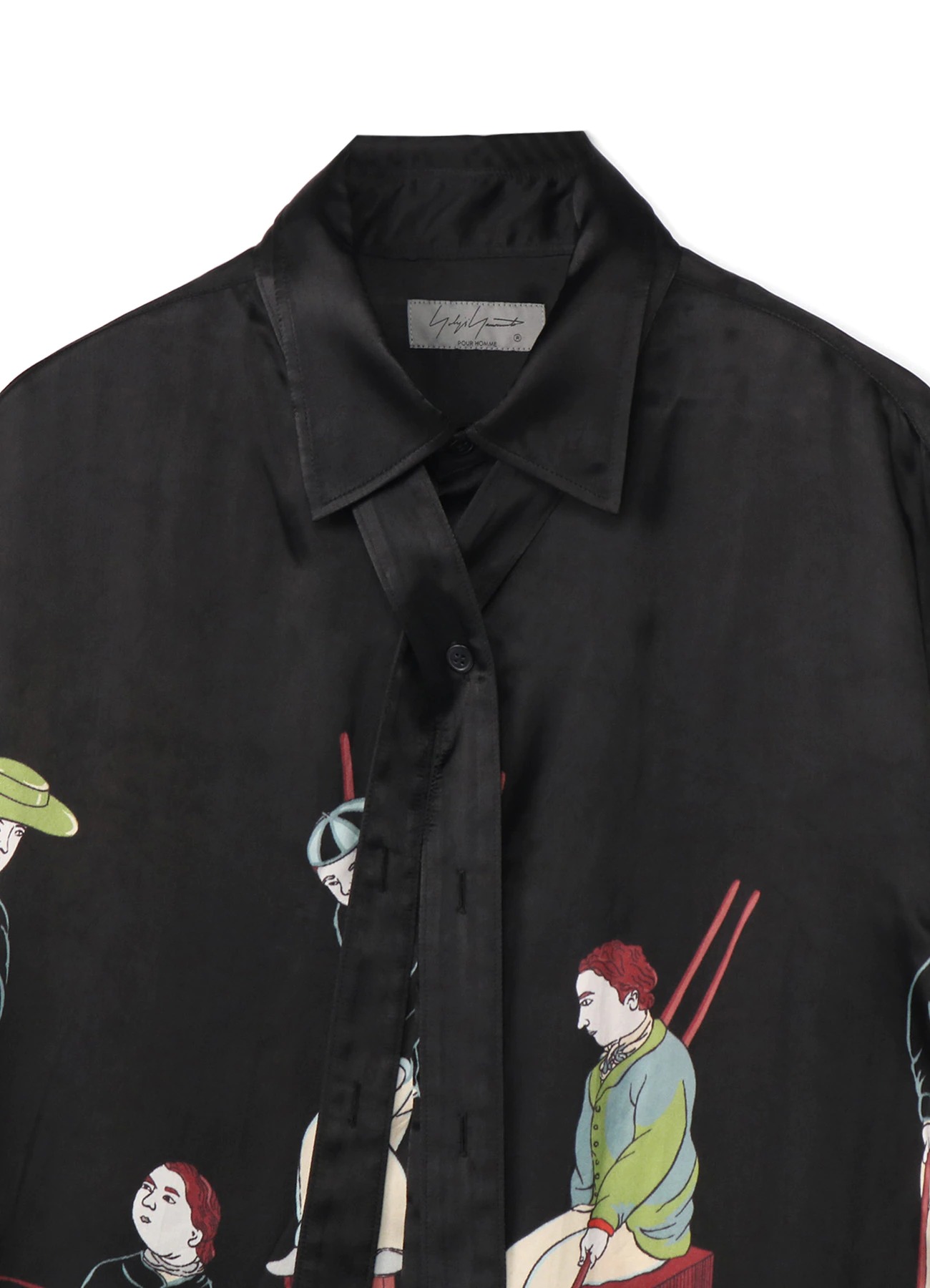 YOHJI YAMAMOTO POUR HOMME ROKUMEIKAN PRINT 2021