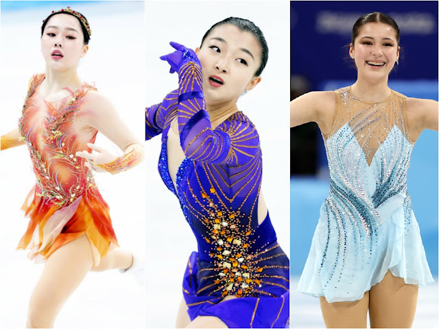 Nick Verreos: ICE STYLE..Beijing Olympics 2022 FIGURE SKATING COSTUMES:  The WOMEN!