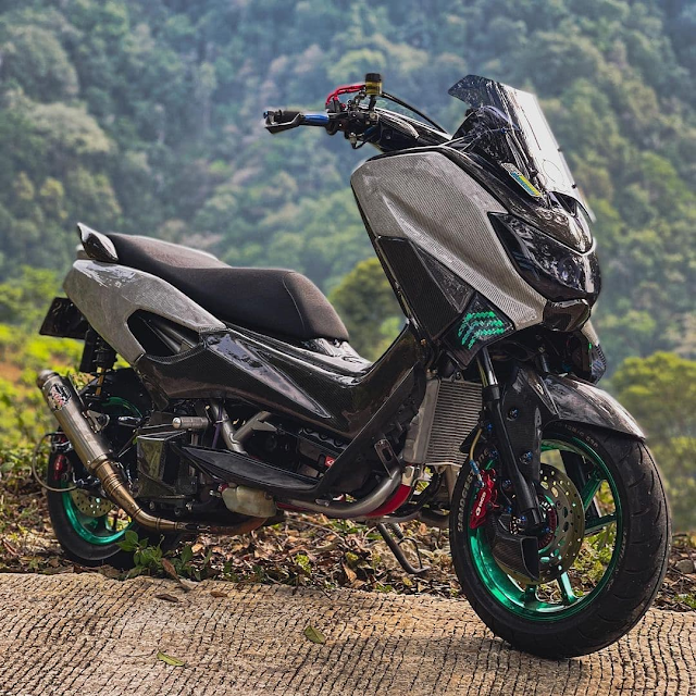 Modifikasi Yamaha NMAX Simple