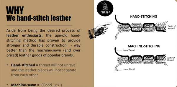 Post No 2 Leather, Post No 2 Leather Bacolod, Philippine leathercraft, leathercraft in the Philippines, bespoke leather products Philippines, hand-stitched leather products, hand-stitched leathercraft, leather goods, genuine leather, top grain leather, full-grain weather, good quality leather, leather bags, leather shoes, leather items, leather belt,
