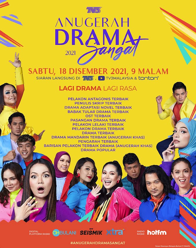 Senarai Pemenang Anugerah Drama Sangat 2021