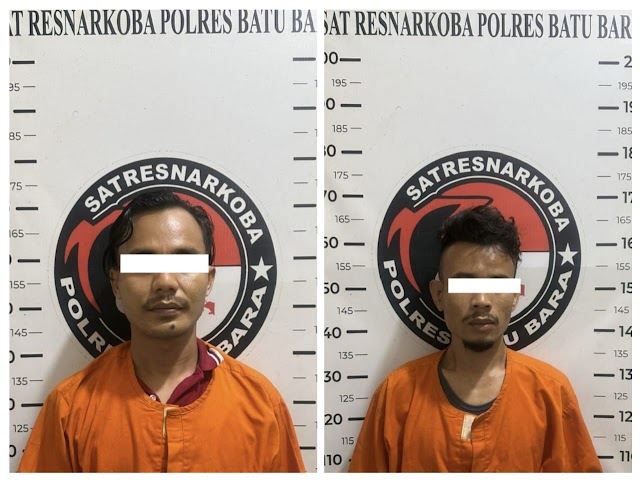 Sat Narkoba Polres Batu Bara Ringkus Dua Pemain Sabu