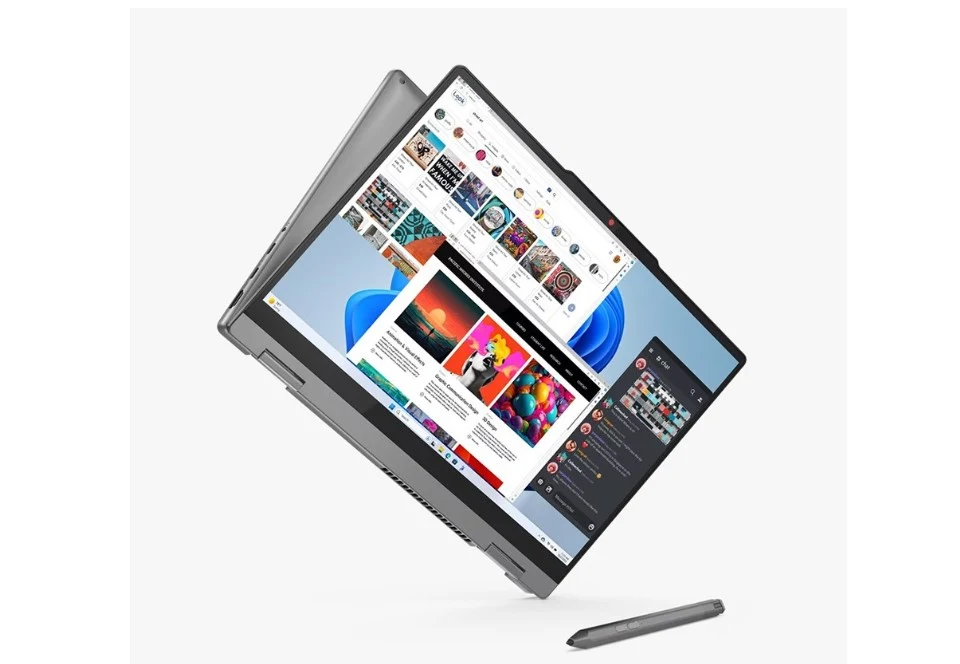 Laptop Hybrid Lenovo IdeaPad 5 2-in-1 14AHP9 0DID, Canggih Bertenaga AMD Ryzen 7 8845HS