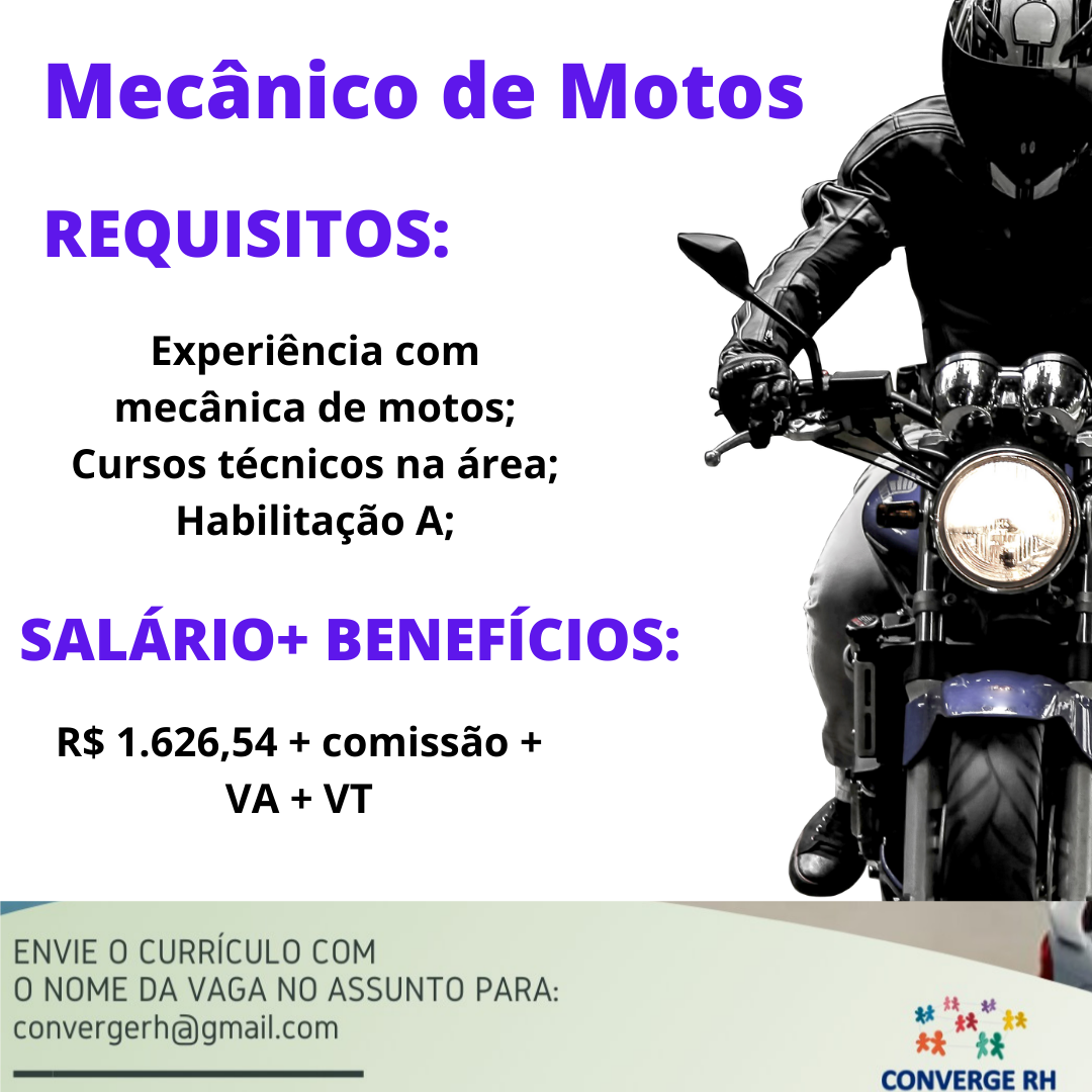 MECÂNICO DE MOTOS