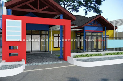 Desain Rehab Fasad Rumah Pribadi Menjadi Bangunan Komersial di Probolinggo