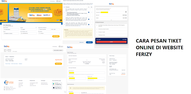 Cara Memesan Tiket Online Penyeberangan Merak - Bakauheni