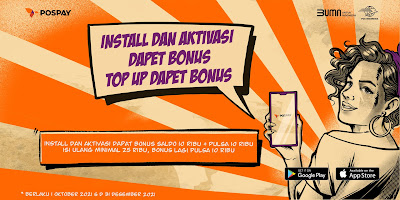 Double Bonus untuk pengguna baru POSPAY