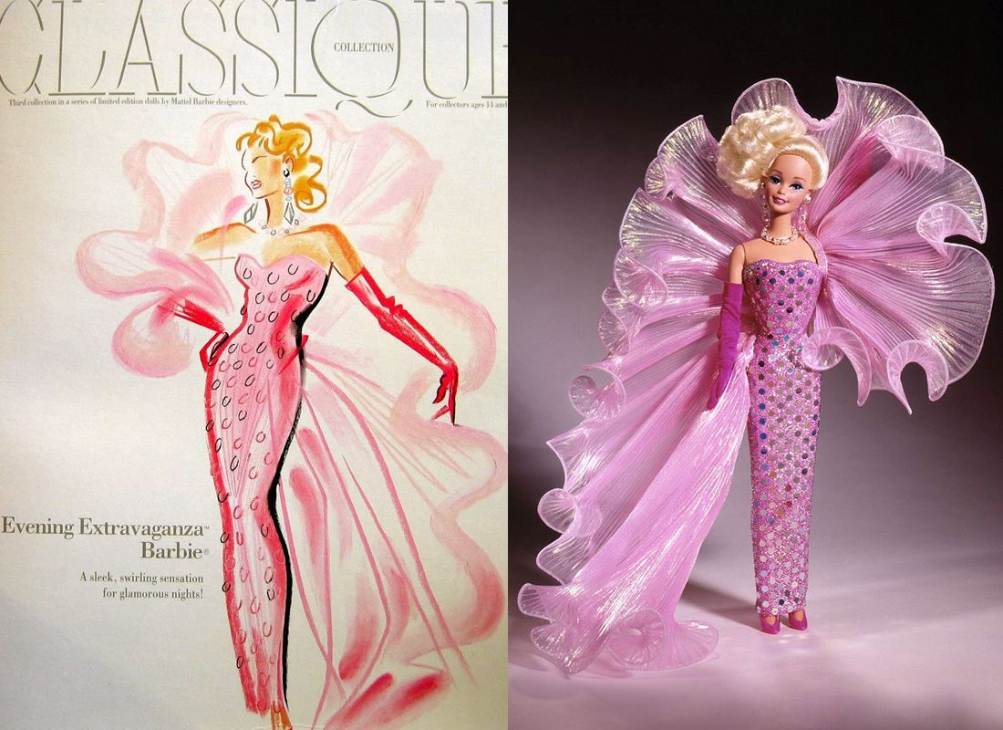 Блондинка Evening Extravaganza Barbie 1994