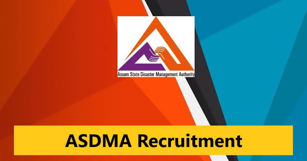 ASDMA Guwahati Recruitment 2023 – 6 Specialist Vacancy