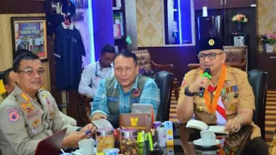 Tim BNPB Lakukan Verifikasi Lapangan, Sekdako Andree Algamar Harapkan Bendungan Kasang II Sikayan Segera Diperbaiki