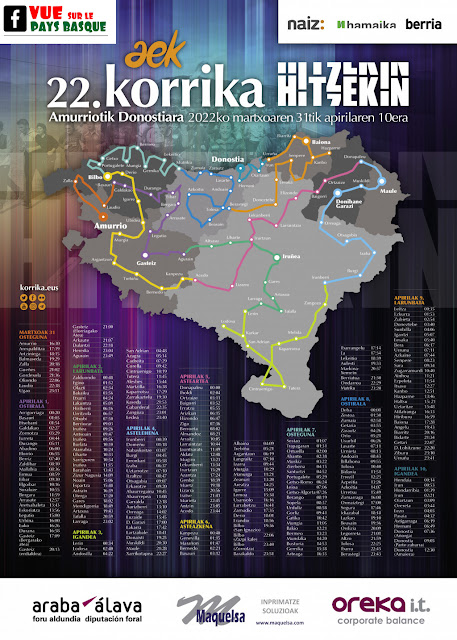 Korrika 2022 course en faveur de la langue basque