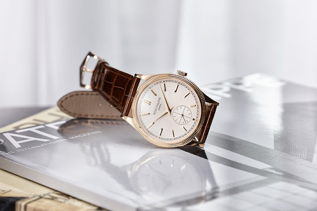 Passez en revue la réplique Patek Philippe Calatrava "Clous De Paris" en or rose à bas prix