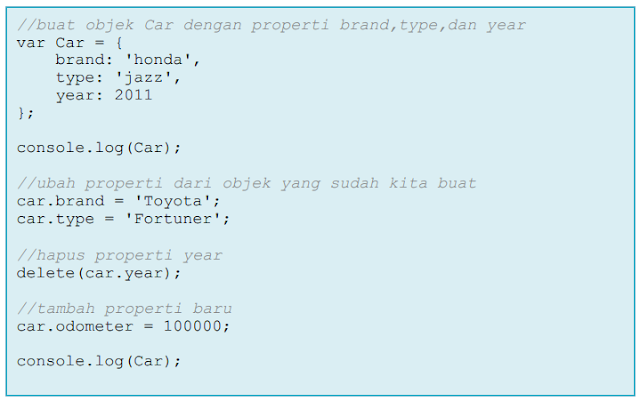 OOP (Object Oriented Programming) Pada JavaScript