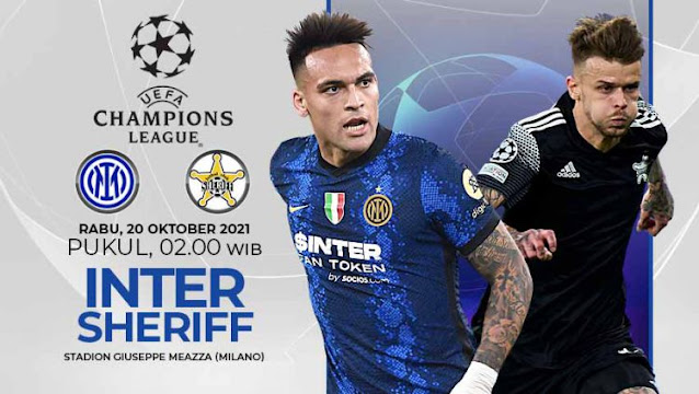 Prediksi Inter Milan vs Sheriff Matchday ke-3 Liga Champions 2021