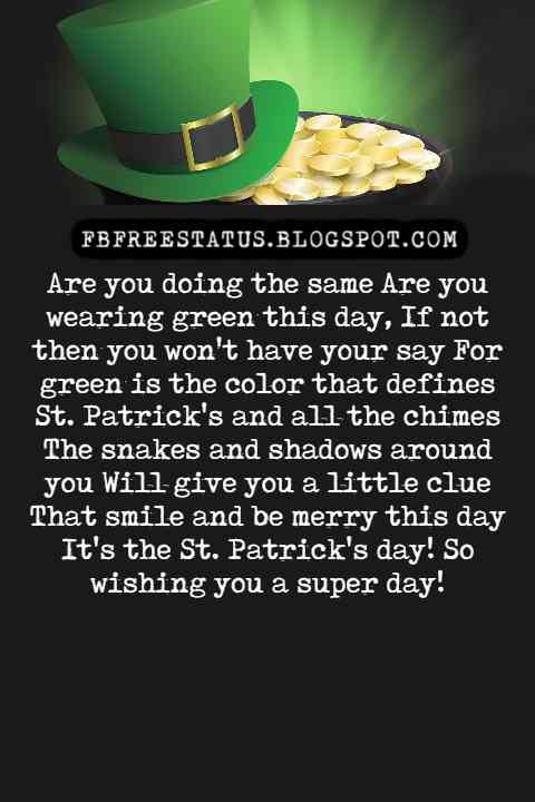 st patrick's day poems and poems for st patrick's day