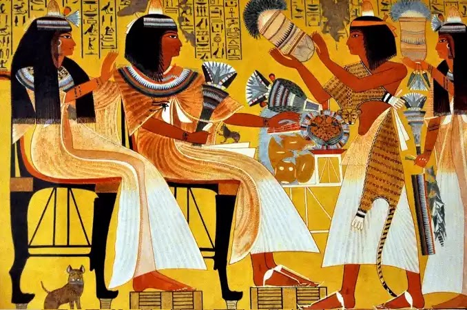 Was trugen die Ägypter?