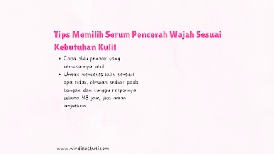 serum pencerah wajah