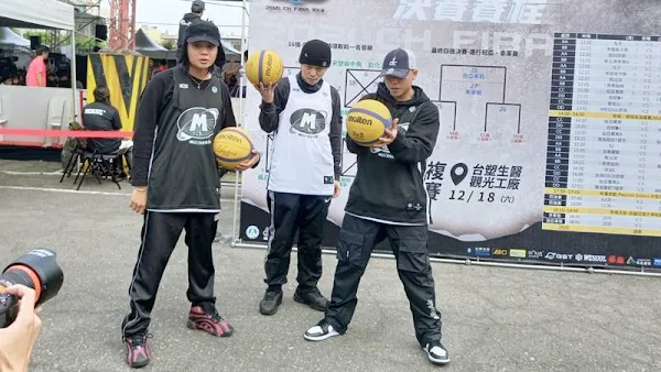 彰化縣3X3籃球挑戰賽 綜藝玩很大無尊客串球評處女秀