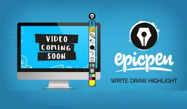 Download Epic Epen - full key - Ứng dụng vẽ trên màn hình desktop