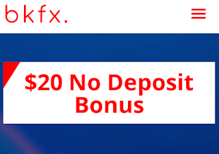 BKFX $20 Forex No Deposit Bonus