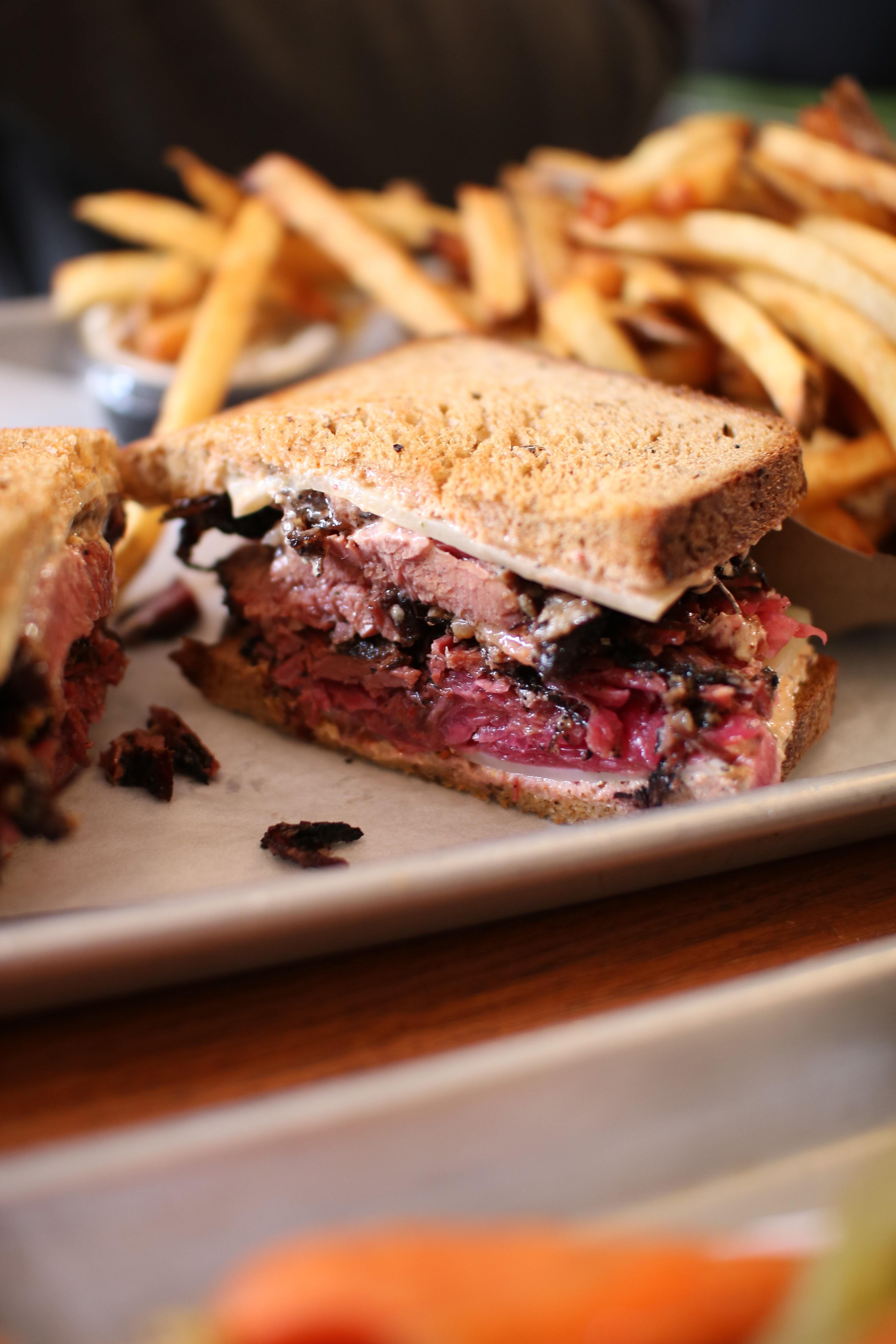 Pastrami Sandwich at Larder in Cleveland | Bake Like A Buckeye