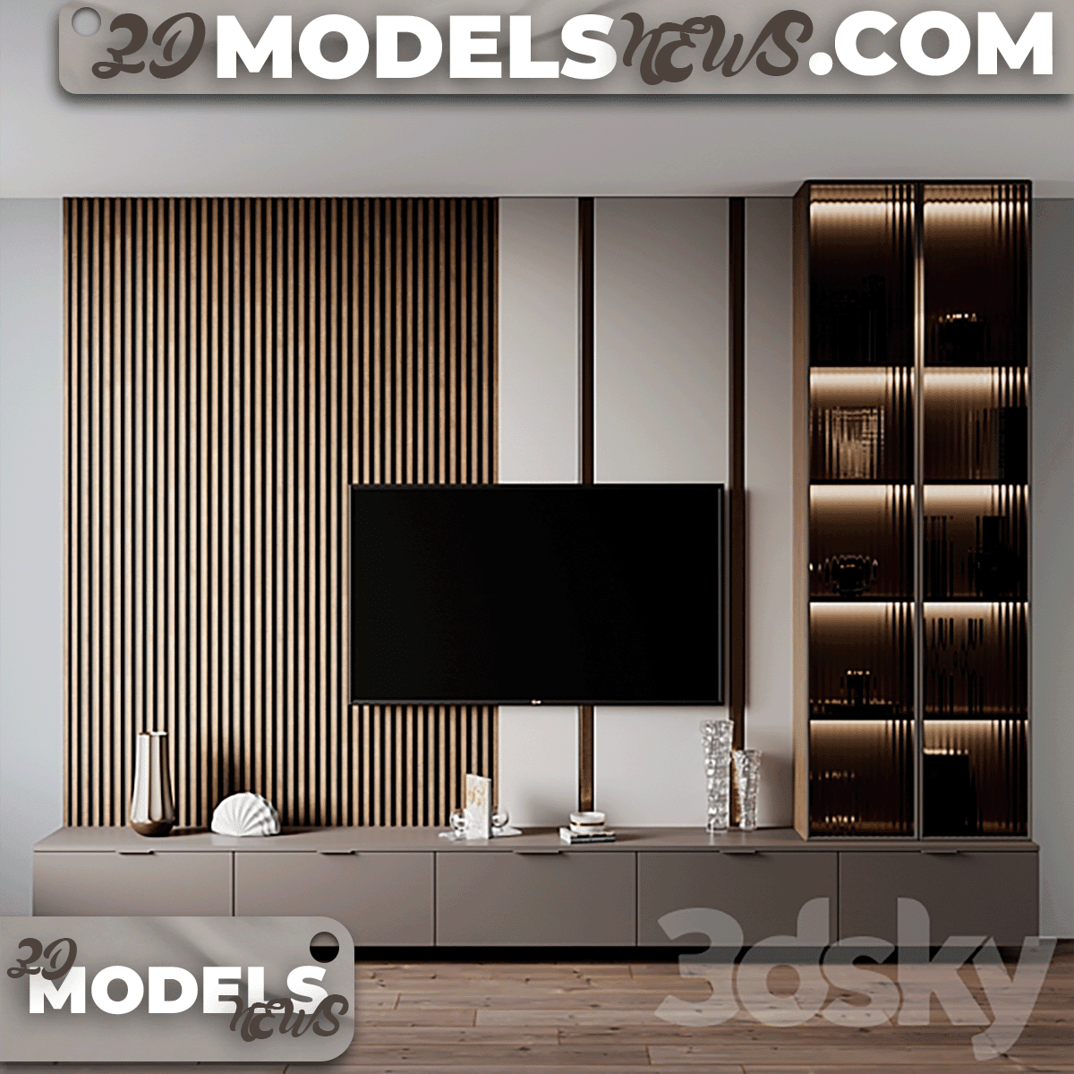 TV Wall Model set 191 1