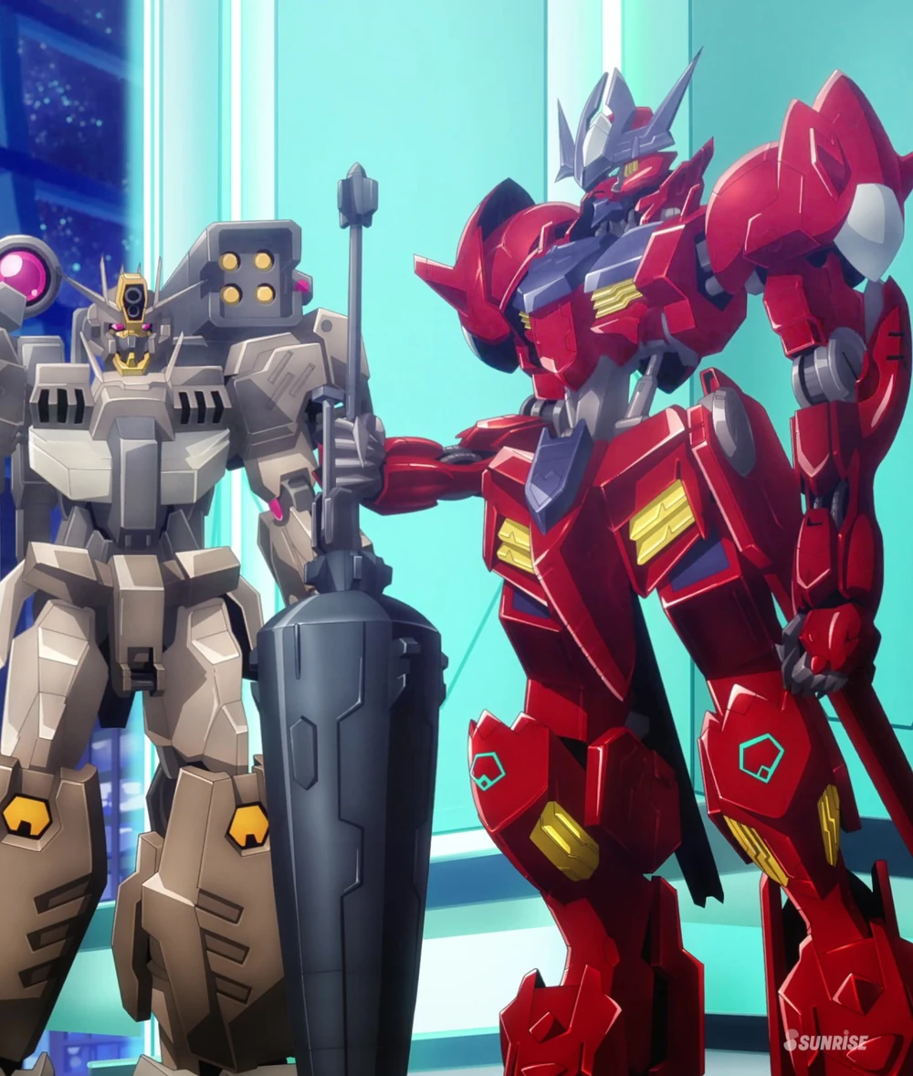 “Imagen de Gundam Amazing Barbatos Lupus, un modelo de robot de la serie Gundam.”