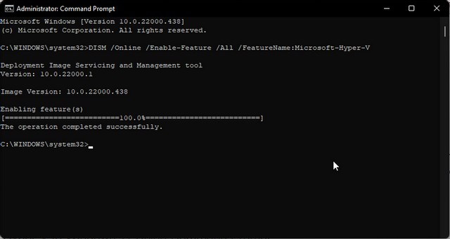 How to Enable Hyper-V on Windows 11