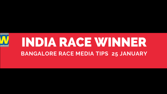 Bangalore Race Media Tips 25 January