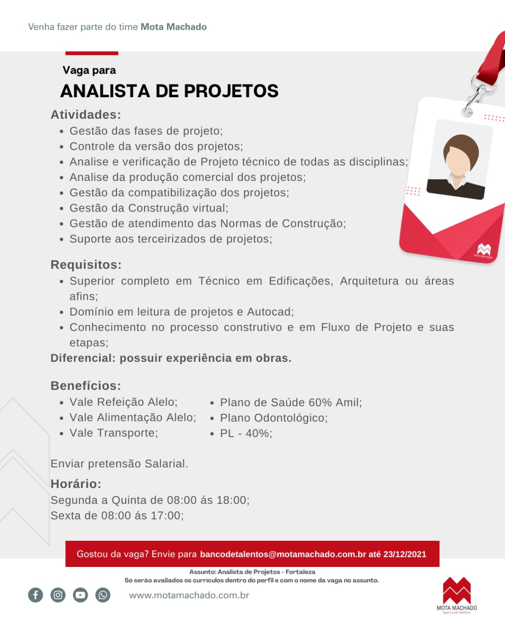 Analista de Projetos 