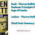 Warren Buffett on Business: Principles from the Sage of Omaha | Author  - Warren Buffett | Hindi Book Summary 