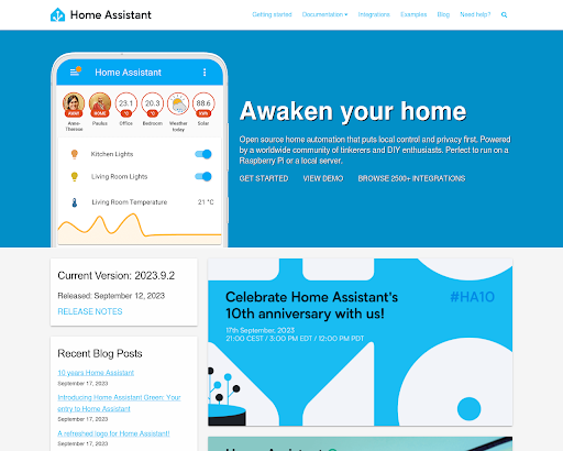 https://www.home-assistant.io/