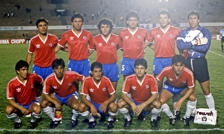 Formación de Chile ante Uruguay, Copa América 1989, 6 de julio