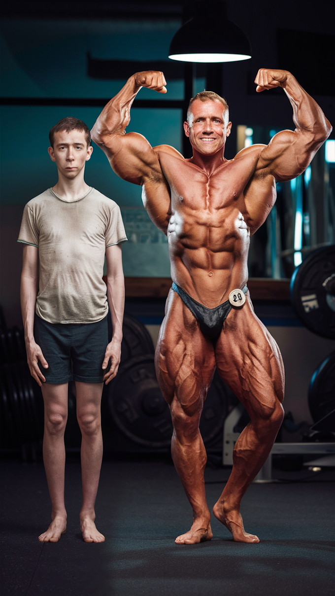 From Scrawny to Brawny: A Bodybuilding Journey of Transformation